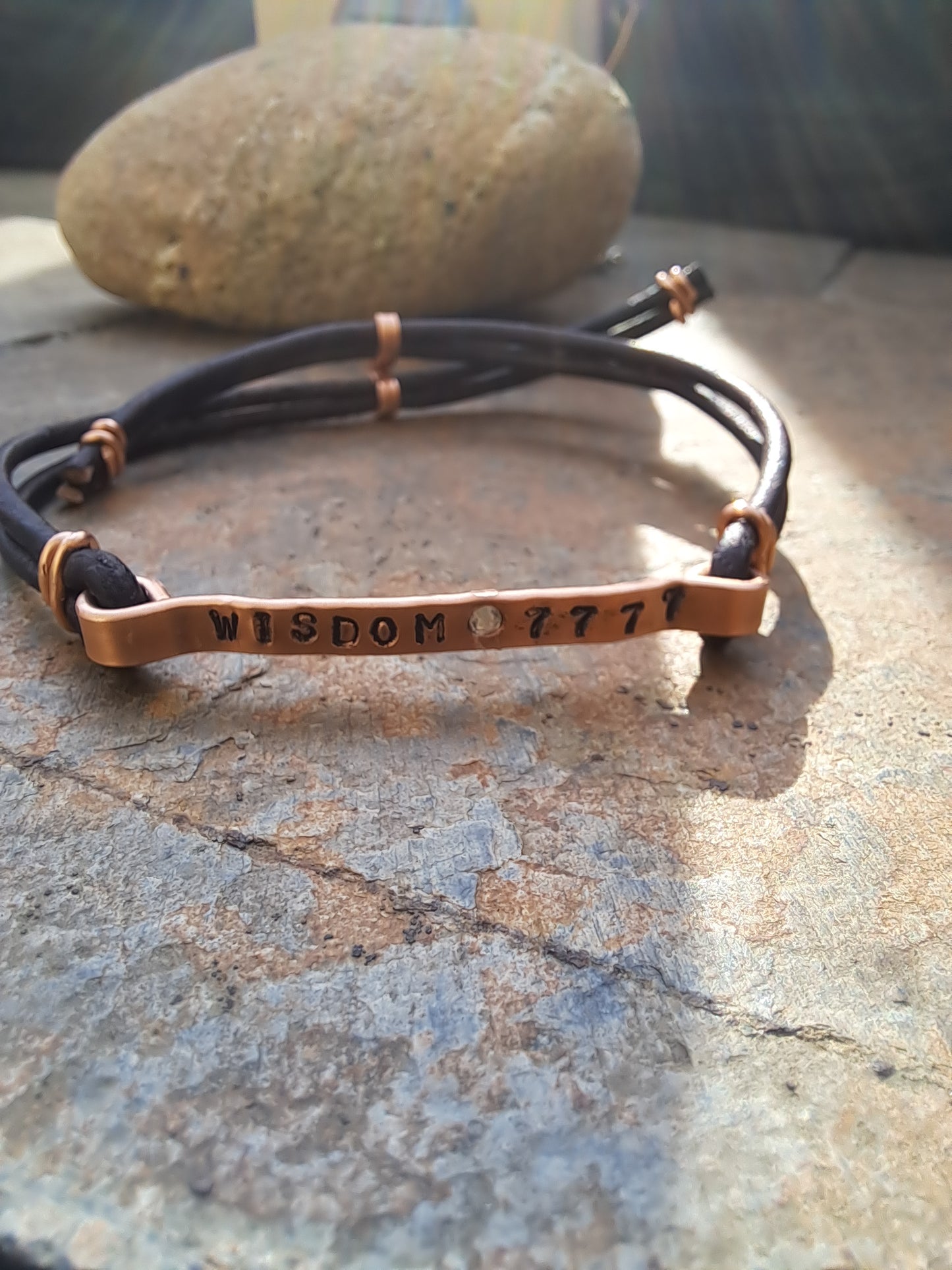 New Paths- Adjustable Affirmation Bracelet