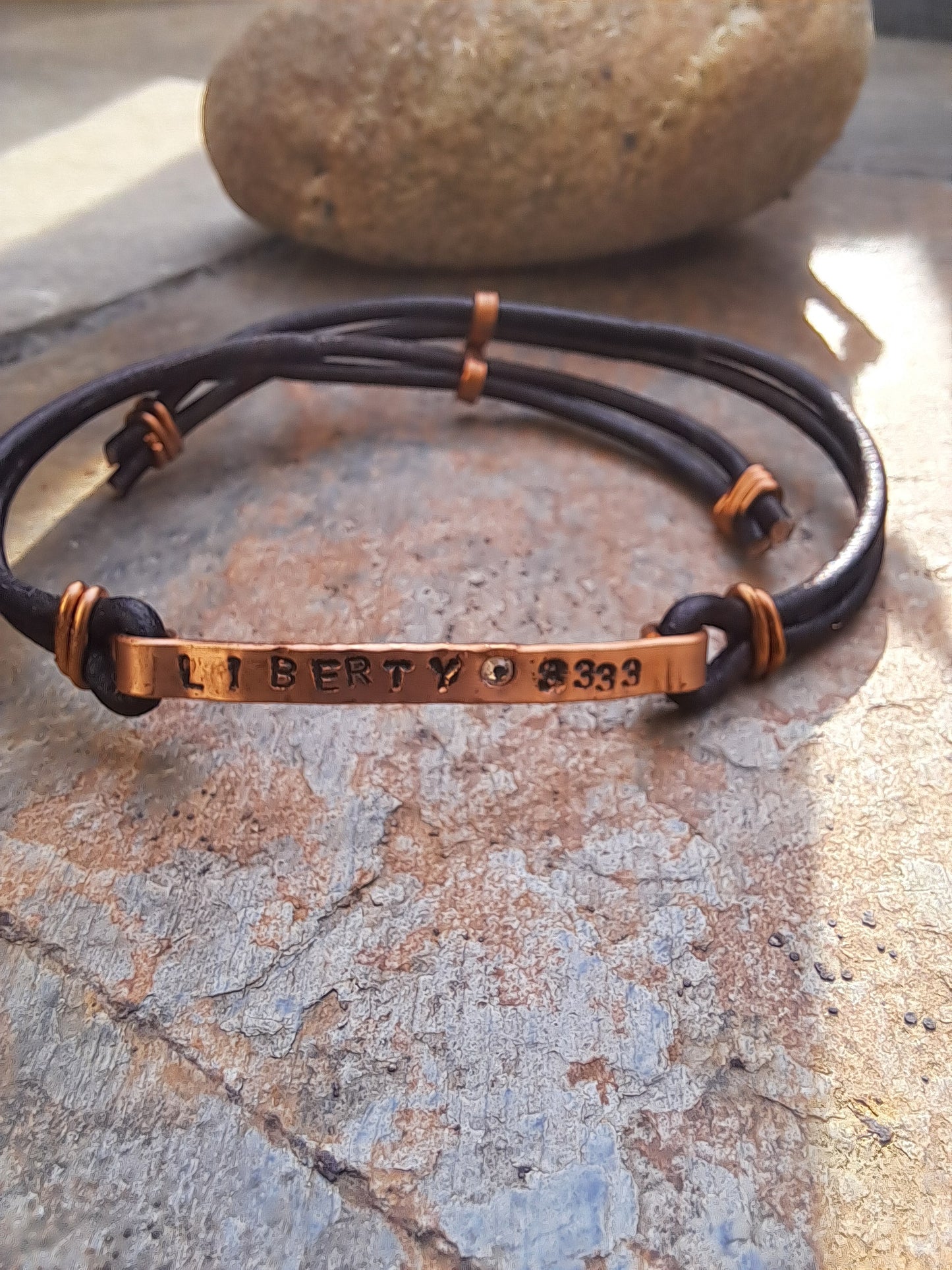 New Paths- Adjustable Affirmation Bracelet