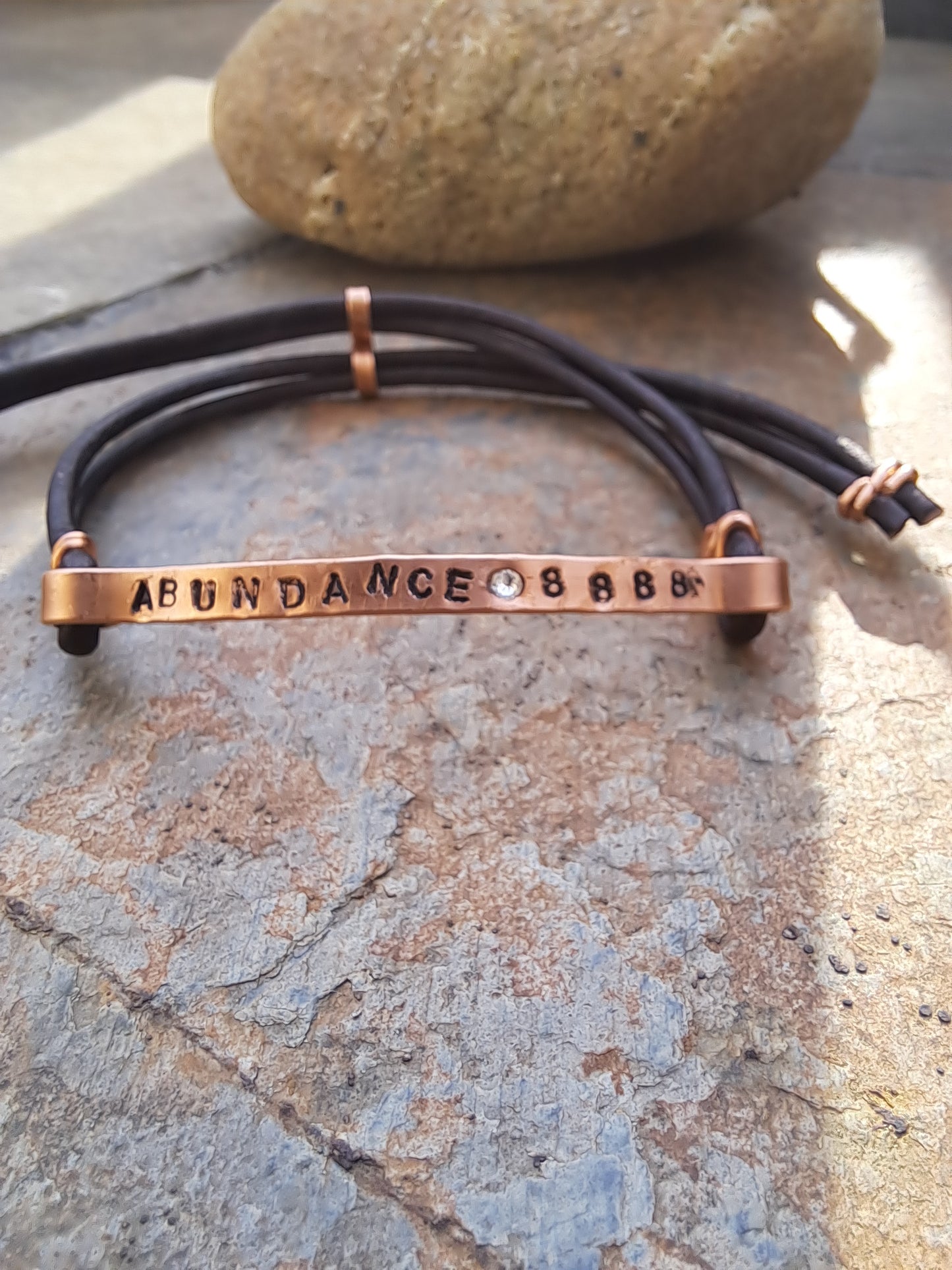 New Paths- Adjustable Affirmation Bracelet