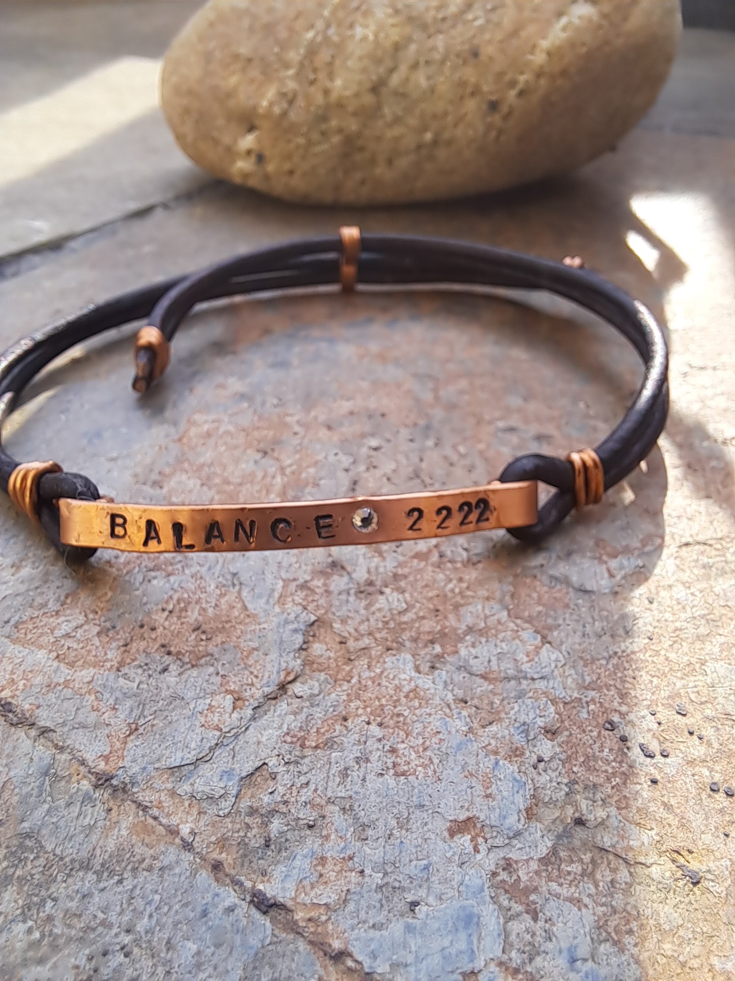 New Paths- Adjustable Affirmation Bracelet