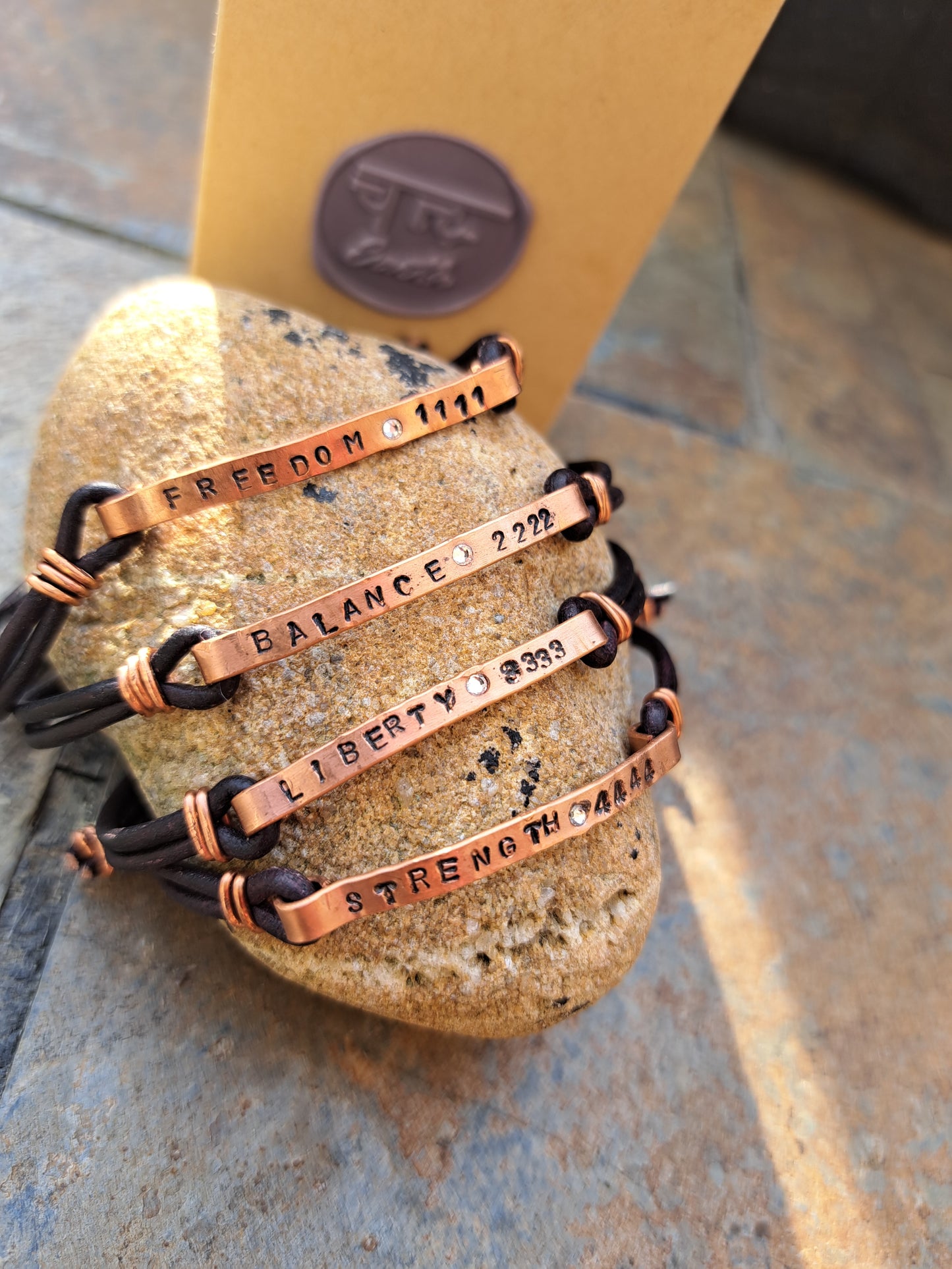 New Paths- Adjustable Affirmation Bracelet